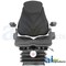 A & I Products Seat, F20 Series, Mechanical Suspension / Arm Rest / Head Rest / Black Cloth 23" x22.5" x20.5" A-F20M245 - alternate 2